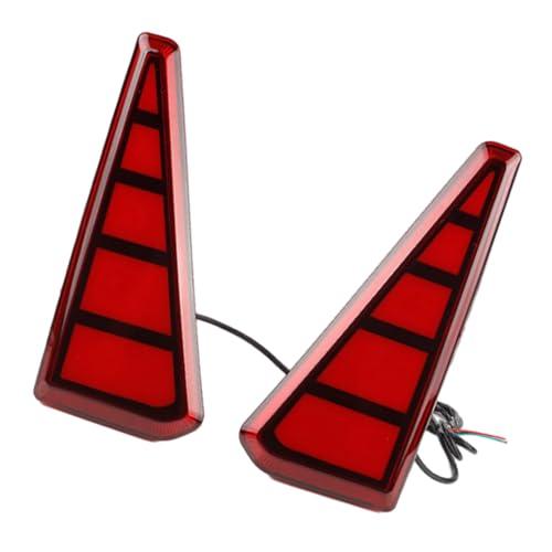 【並行輸入品】Riloer Rear Bumper Tail Light Lamp Red Lens, Compatible with Toyの画像