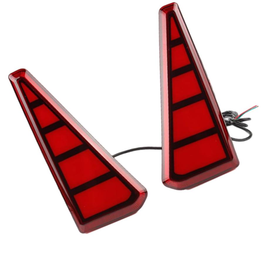 【並行輸入品】Riloer Rear Bumper Tail Light Lamp Red Lens, Compatible with Toyの画像