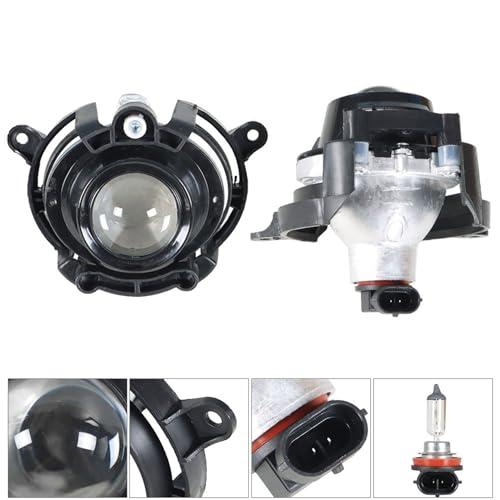 【並行輸入品】TJHSM 1 Pair of Bumper Fog Lights Left and Right with Plastic Reの画像