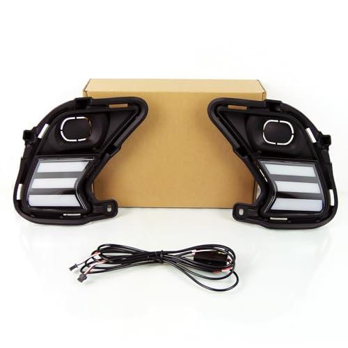 【並行輸入品】LED Front Bumper DRL Fit For 2024 2025 Toyota Highlander Grand Fの画像