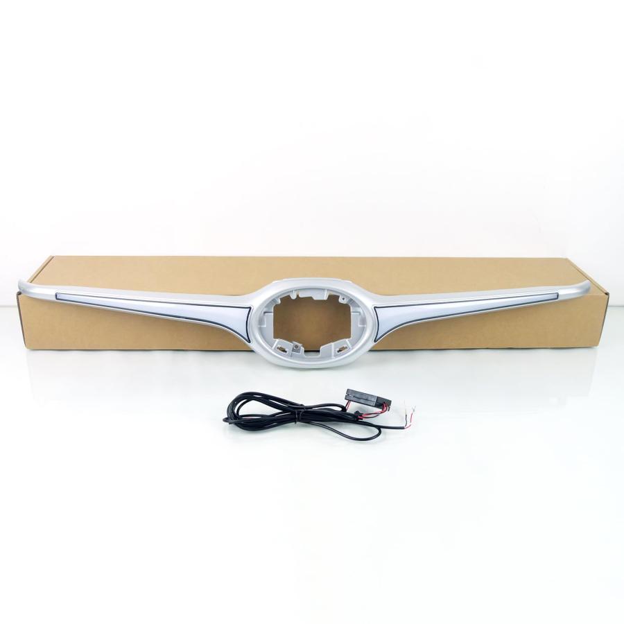 【並行輸入品】LED Front Bumper Grille Light With Amber Turn Signal Light Fit Fの画像