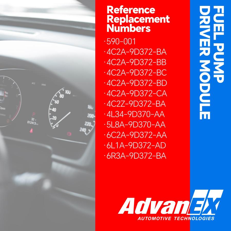 【並行輸入品】AdvanEX Fuel Pump Driver Module Compatible with Ford E150/E250/E_3