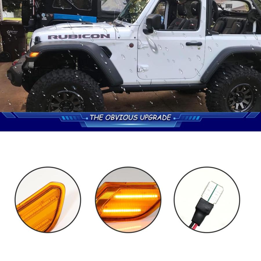 【並行輸入品】TurningMax For 2018 2019 2020 2021 2022 2023 Jeep Wrangler JL \u0026_3
