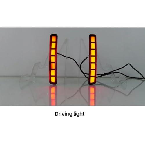 【並行輸入品】2個車用LEDリアバンパーライトブレーキライトダイナミックターンシグナルライトトヨタスペードエスクァイアNOAH VOXY 80プ_7