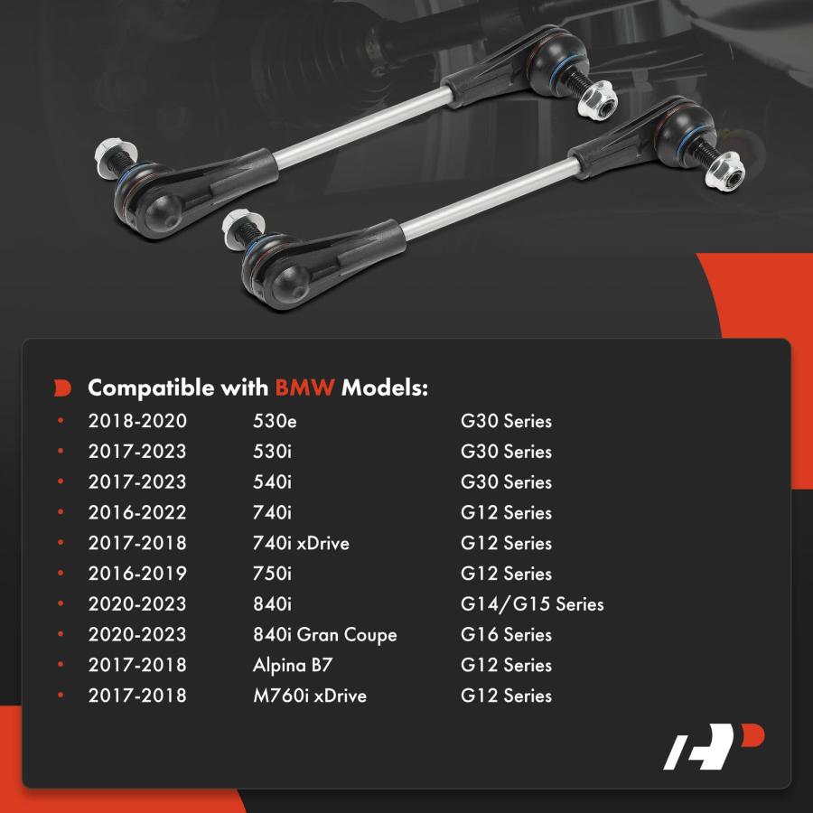 【並行輸入品】A Premium 2 x Front Sway Bar Links Stabilizer Bar Links， Compati