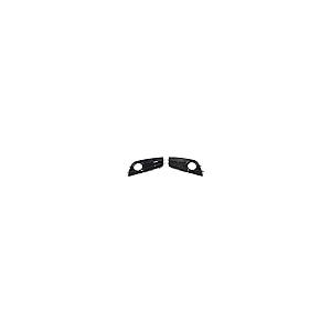 【並行輸入品】Cninba13 Front Bumper Fog Light Grille Black Cover 2pcs for Audiの画像