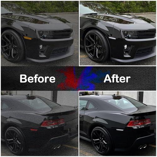 【並行輸入品】KEEGTBOX Smoked Lens LED Side Marker Lights Kit Front Rear Fendeの画像