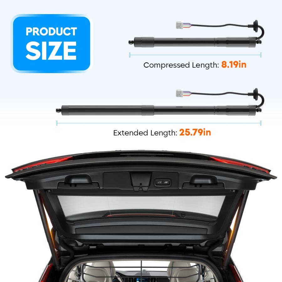 並行輸入品】リアリフトゲートパワーサポートショックストラット