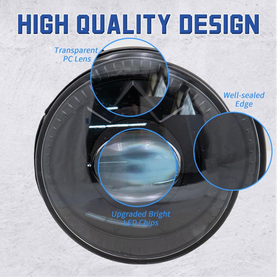 【並行輸入品】VPIMOZO LED Fog lights Compatible with 2007 2013 Chevy Avalancheの画像