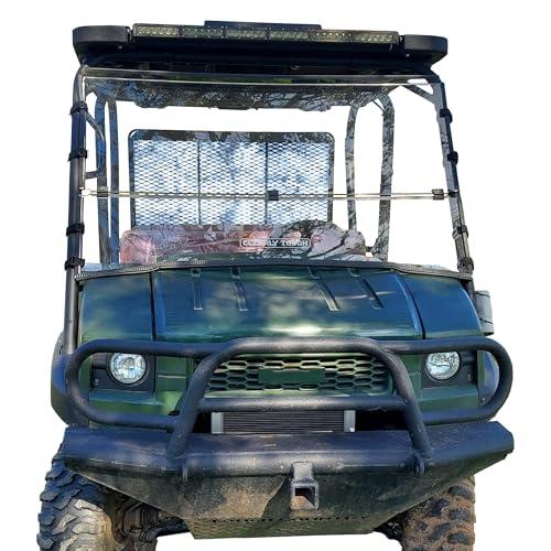 Clearly Tough Windshield for the Mule 4010 | Full Folding | Lexa 並行輸入品