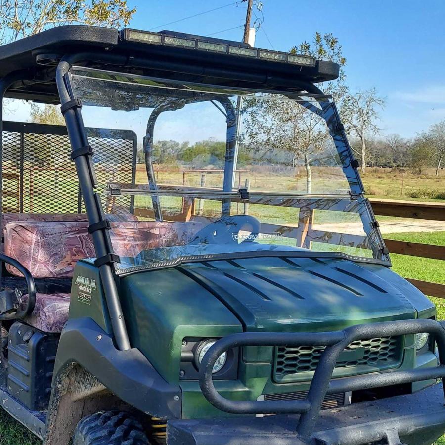 Clearly Tough Windshield for the Mule 4010 | Full Folding | Lexa 並行輸入品