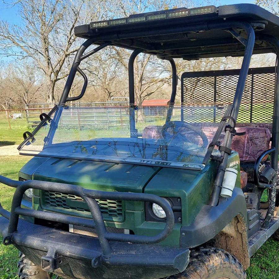 Clearly Tough Windshield for the Mule 4010 | Full Folding | Lexa 並行輸入品