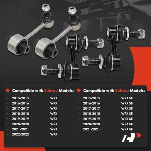 【並行輸入品】A Premium Set of 4， Front and Rear Sway Bar Link Stabilizer Link_4