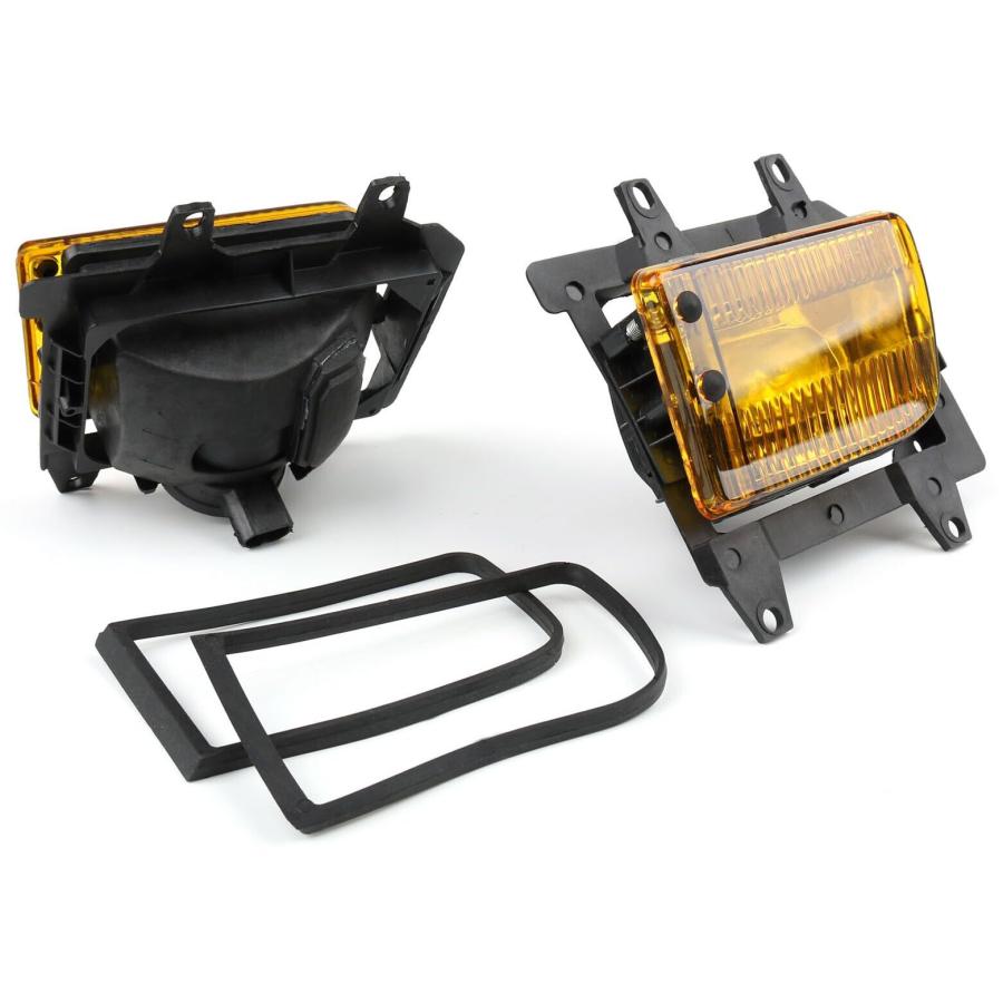 【並行輸入品】TwirlTw Front Bumper Yellow Fog Lights Plastic Lens E30 3 Series_2