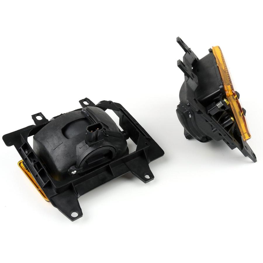 【並行輸入品】TwirlTw Front Bumper Yellow Fog Lights Plastic Lens E30 3 Series_8