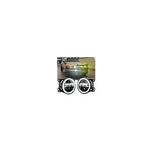 【並行輸入品】HMCYCI フォグライト 組み立てキット ハマー H3 H3T 2005 2010 フロントバンパー ドライビングランプ アルミの画像