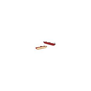 【並行輸入品】AWPWAY 2X Red Lens Rear Bumper Side Marker Lights Lamps ABS Housの画像