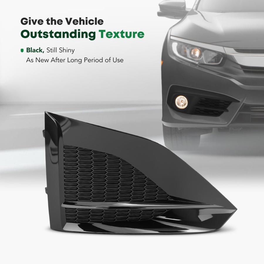 【並行輸入品】YHTAUTO Fog Light Cover Fits Nissan Altima 2023 2025， Without Fo_9