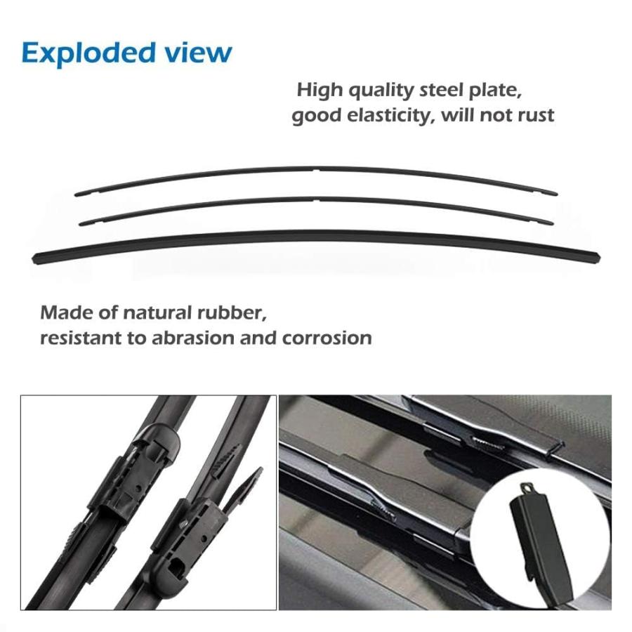 Car Windscreen Wiper for Benz Classe SLK R170 R171 R172 1996 201 並行輸入品