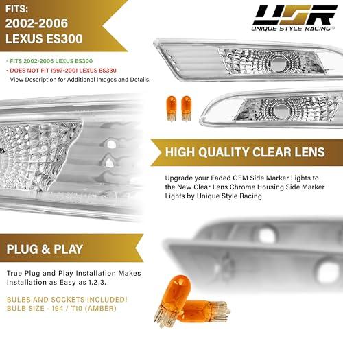 【並行輸入品】USR 02 06 MCV30 Side Parking Lights   Front Bumper Side Marker Lの画像