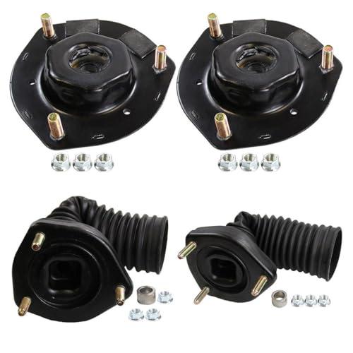 【並行輸入品】ZGYWAutoParts Front and Rear Suspension Struts Mount Kit 4Pcs fo_1