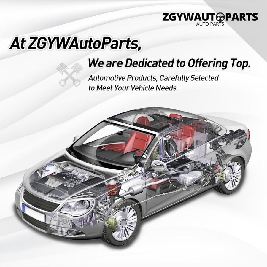 【並行輸入品】ZGYWAutoParts Front and Rear Suspension Struts Mount Kit 4Pcs fo_9