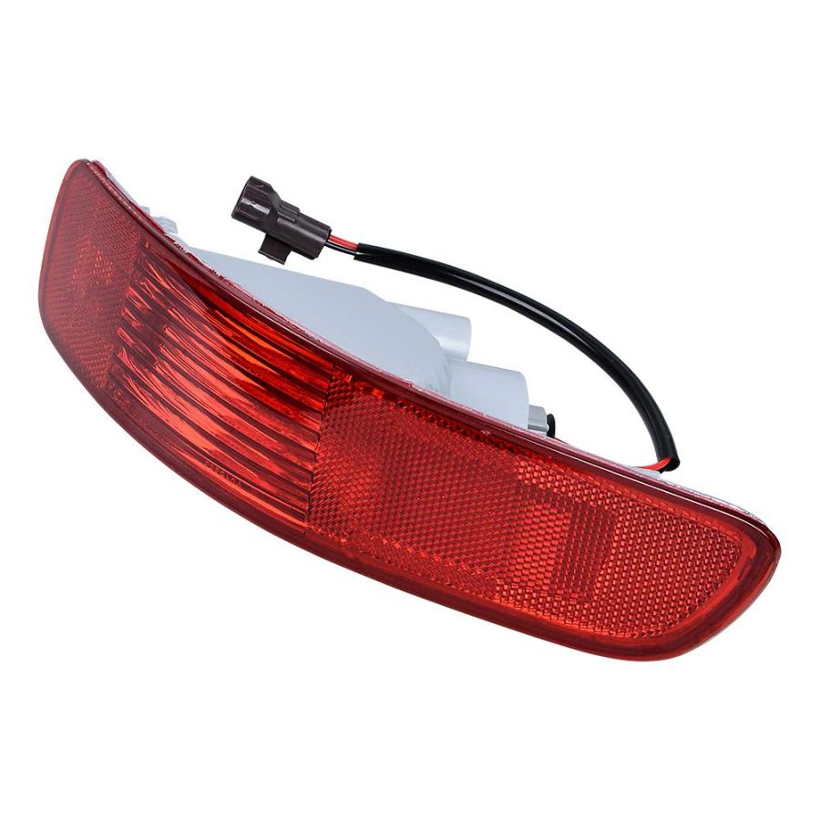 【並行輸入品】amopacorp 1pc Right Side Red Rear Bumper Side Marker Reflector B