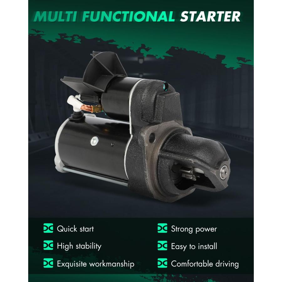 【並行輸入品】SCITOO Starter Motor fit for JOHN DEERE Skid Steer Loaders 240 1_3
