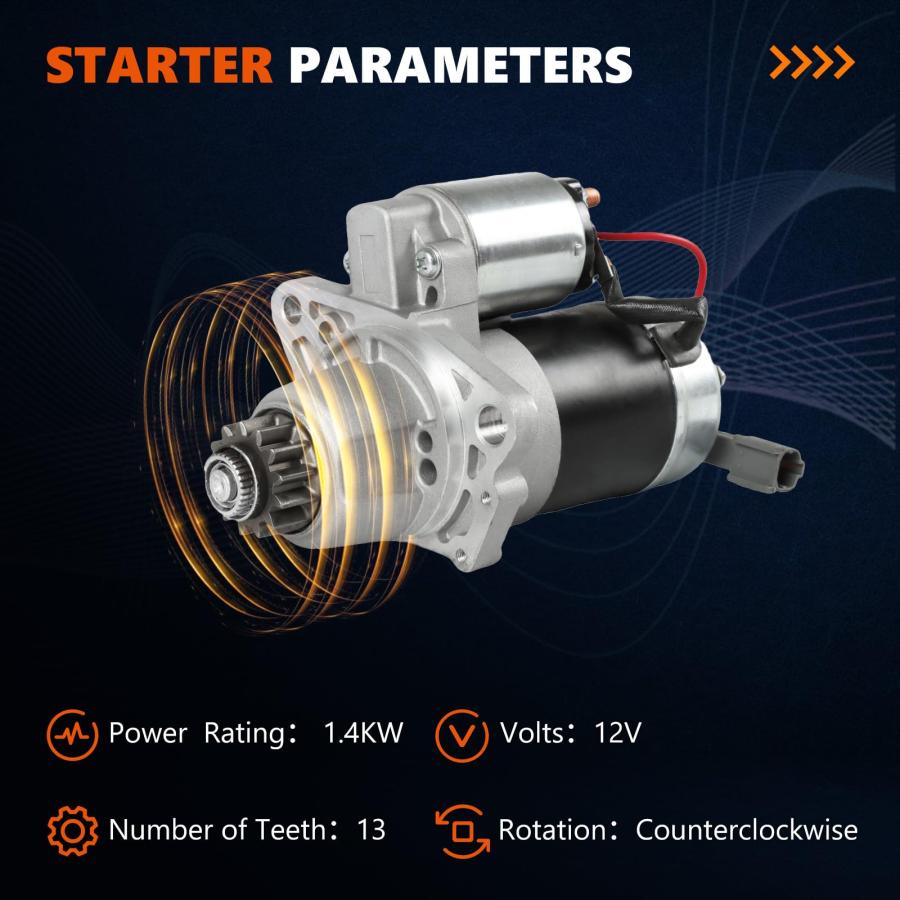 【並行輸入品】Daysyore スターターモーター 17835 Daysyore Starter Motor 17835 Fit for 200の画像