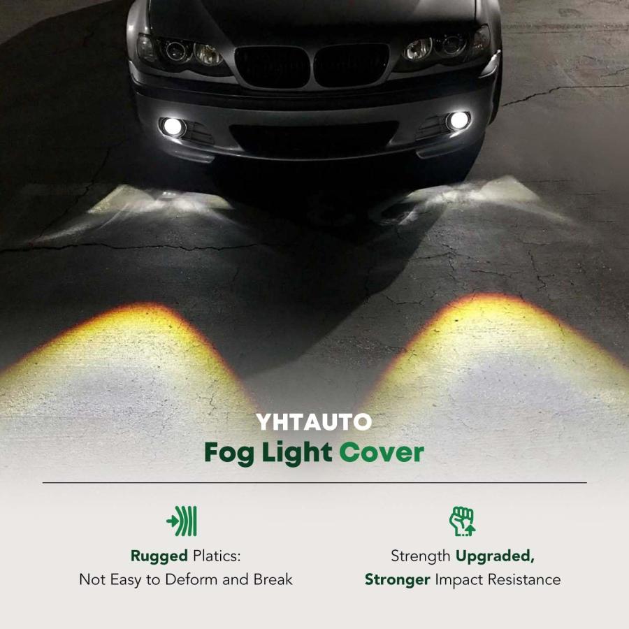 【並行輸入品】YHTAUTO Fog Light Cover with Light Hole Fits GMC Terrain 2016 20の画像