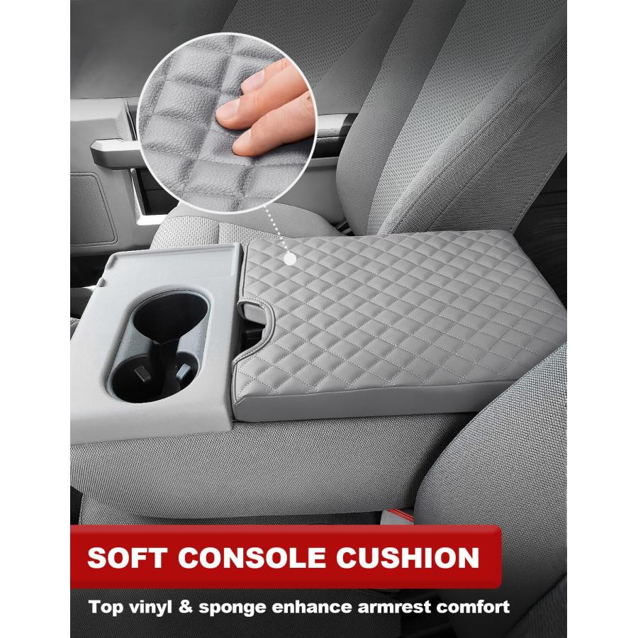 並行輸入品】KBH Center Console Armrest Cover for 2015 2025 F150