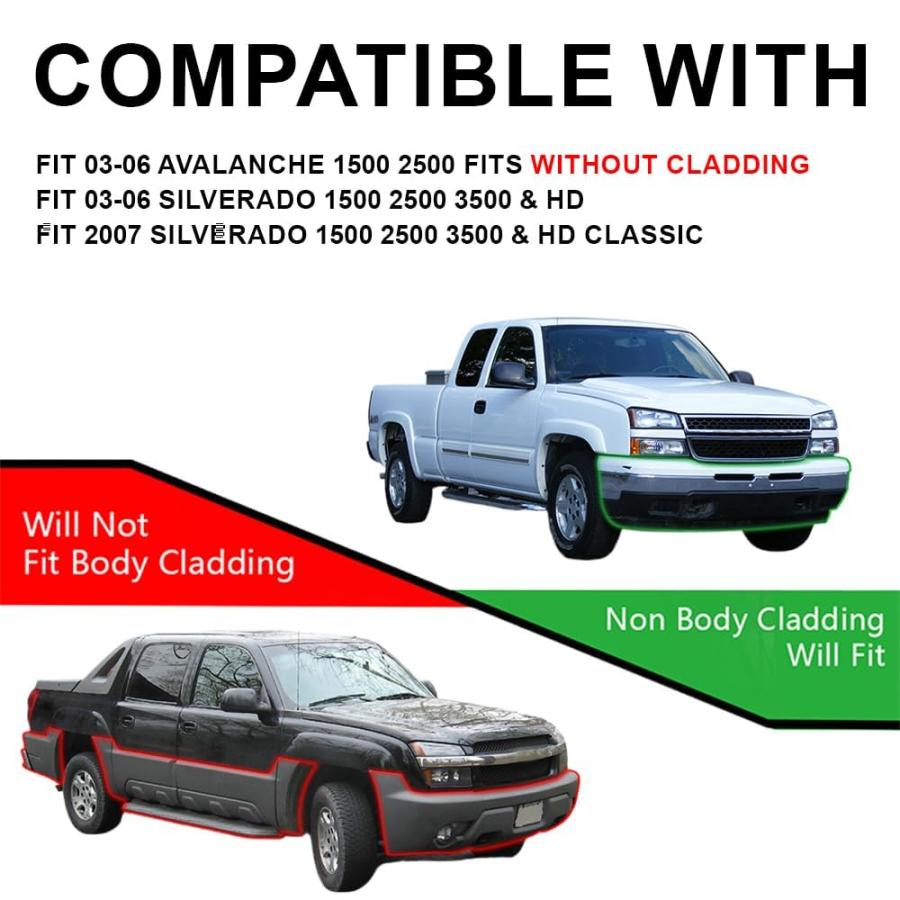 【並行輸入品】 G PLUS LED Headlights Compatible with Chevy Silverado/Avalanche