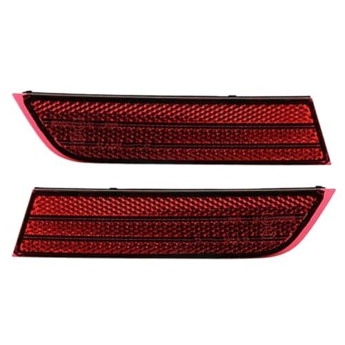 【並行輸入品】EIQAMONEX Car Red Rear Bumper Light Reflector Tail Lamp Warning_1