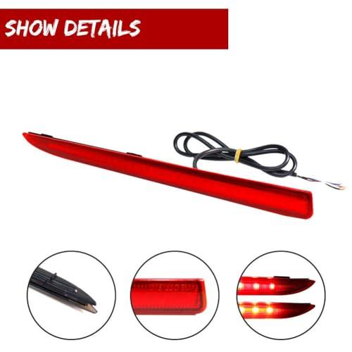 【並行輸入品】HDNAHEQ Red Rear Bumper Reflector Tail Brake Signal Lights 2013_7