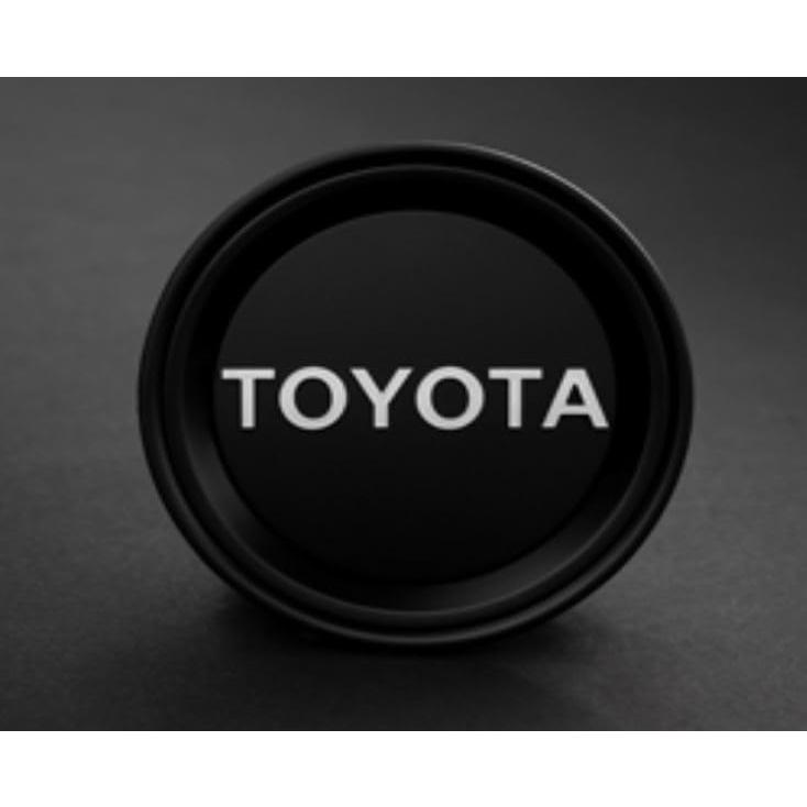 並行輸入品】Toyota Genuine TRD Black Wheel Center Cap, Silver 