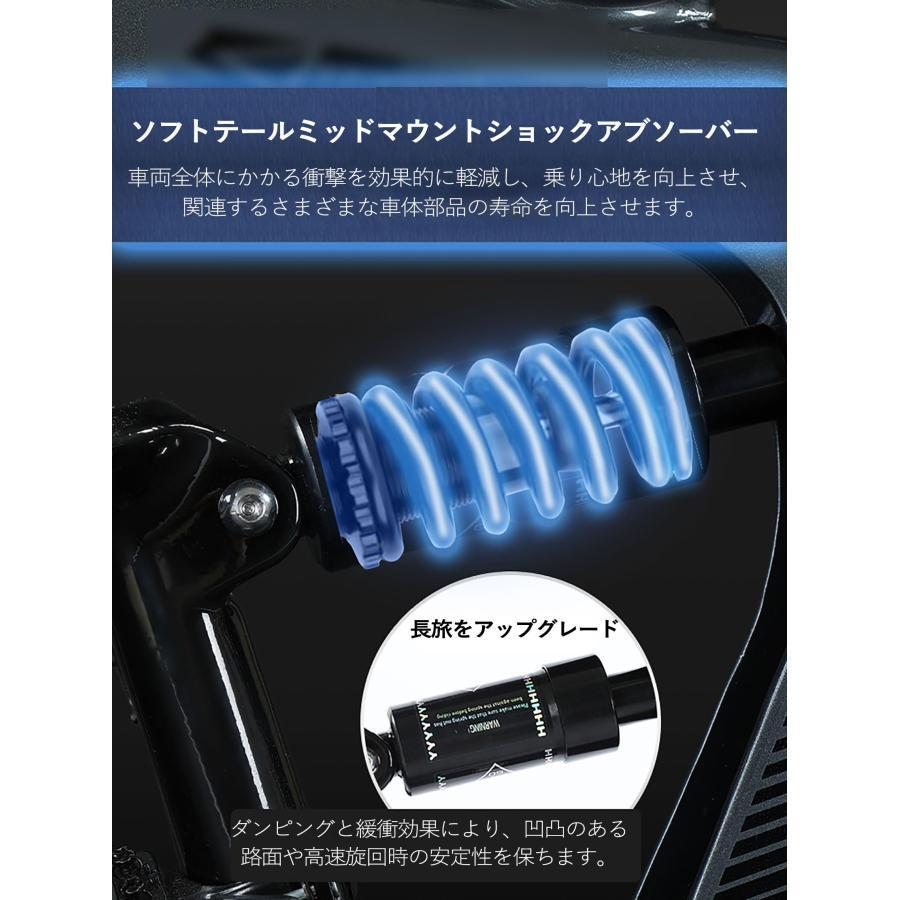 27.5インチ マウンテンバイクマグネシウム合金フレームダブルショルダーサスペンションフロントフォークオフロード マウンテンバイク ソフトテール中置サスペン_4