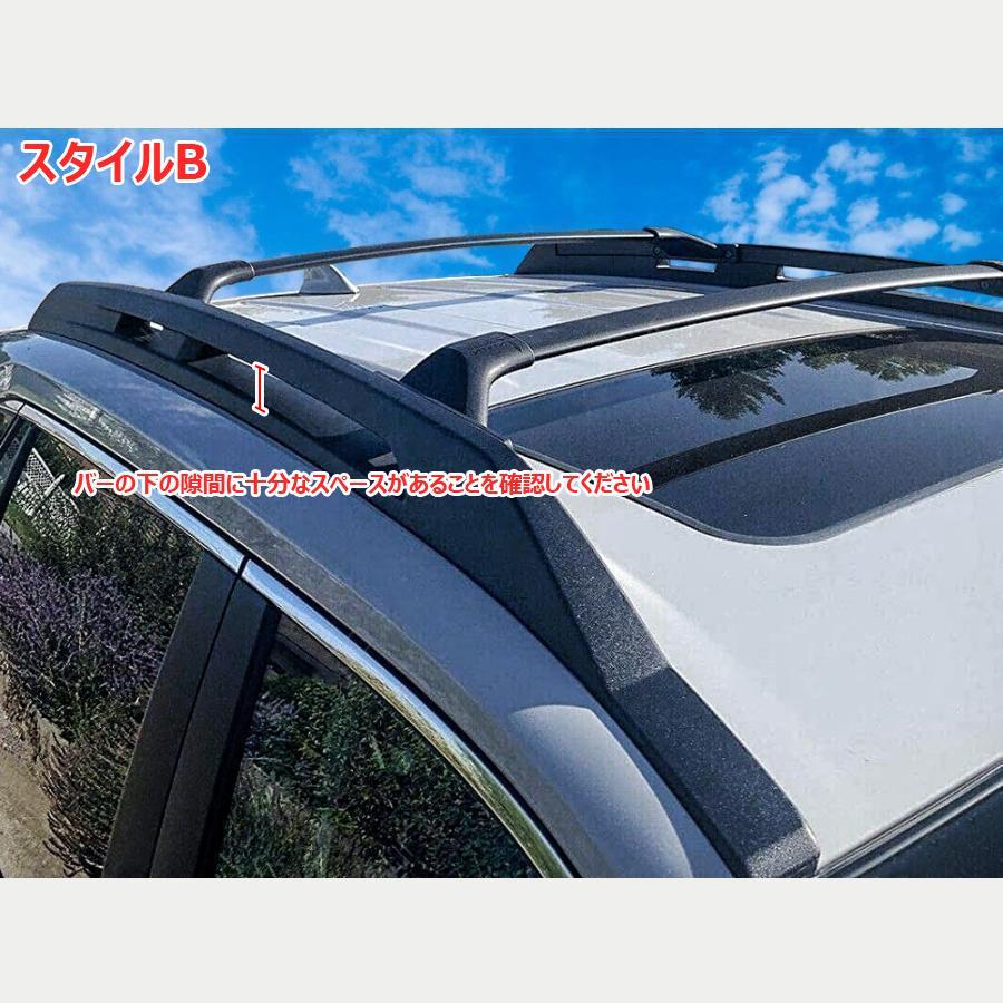 新型 RAV4 ラブ4 50系 カスタム パーツ ルーフラック クロスバー US風