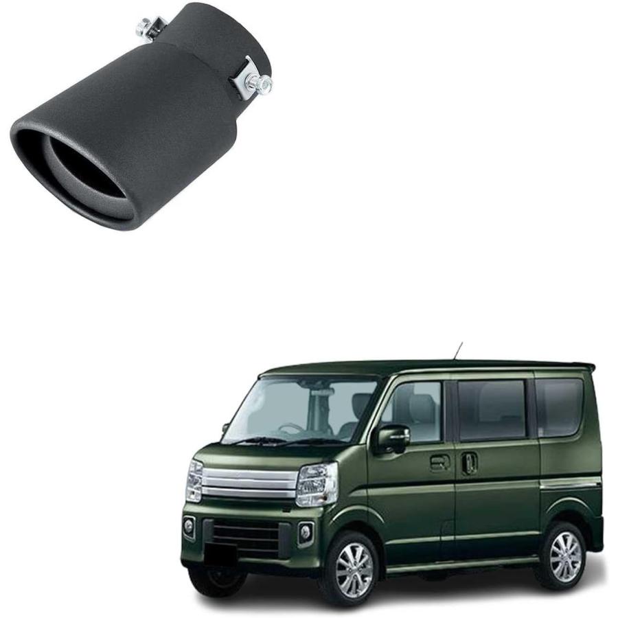 車外用品 ステンレス製 マフラーカッター スズキ?エブリイ/エブリイ