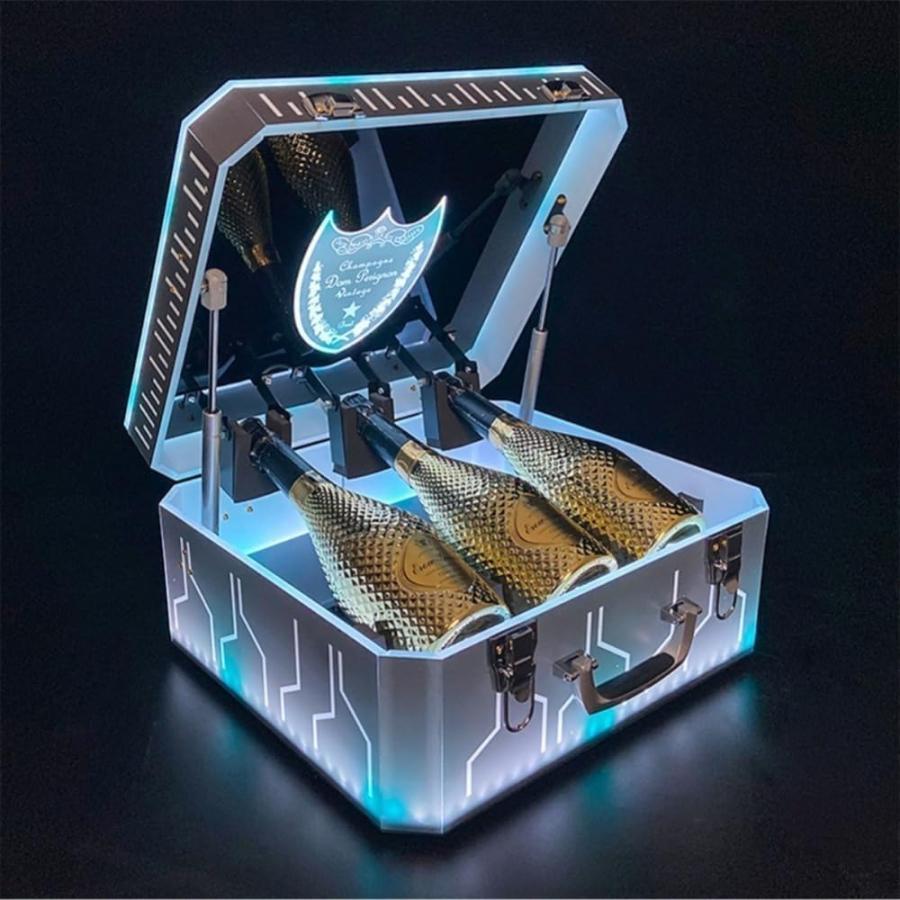 LEDディスプレイ シャンパンケース アタッシュケース シャンパンLED