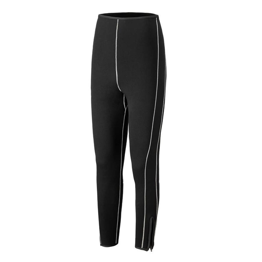 メンズウェットスーツ5mm 2ピースブラックウィンター水着ネオプレン