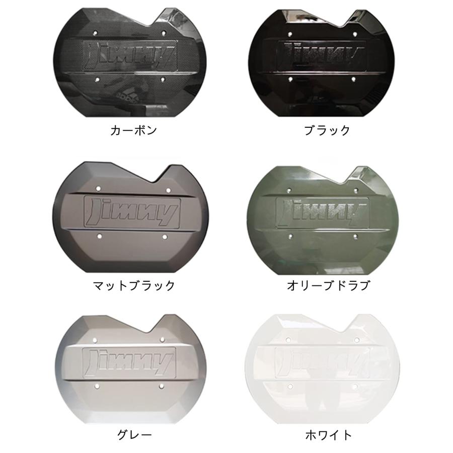 ジムニー、ジムニーシエラ、ジムニーノマドタイヤレスカバーマットブラック美品 新型スズキジムニー スペアタイヤレスカバー JB64 ジムニーシエラJB74