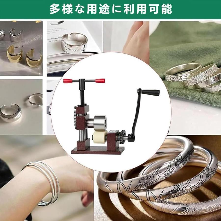 プレス曲げ機 ブレスレット リング｜リング・ブレスレット曲げ工具