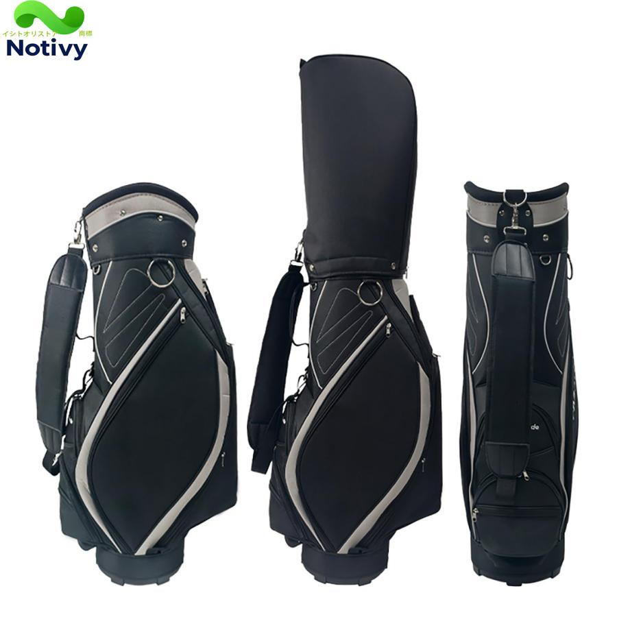 黒いナイロンゴルフバッグ・スタンド付き Deluxe Carry Stand Bag | Golf Bags | PXG Japan