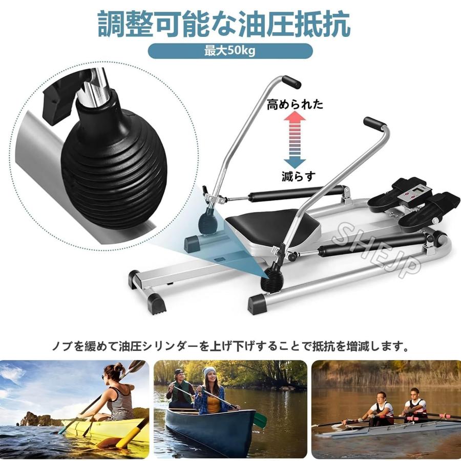ローイングマシン トレーニング器具 ローイング マシン 運動 器具 全身 トレーニング 有酸素運動 室内