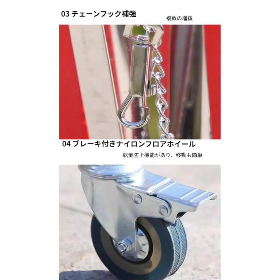 フェンス 柵 屋外 ステンレス鋼 拡張式折りたたみ式 可動式バリケード 
