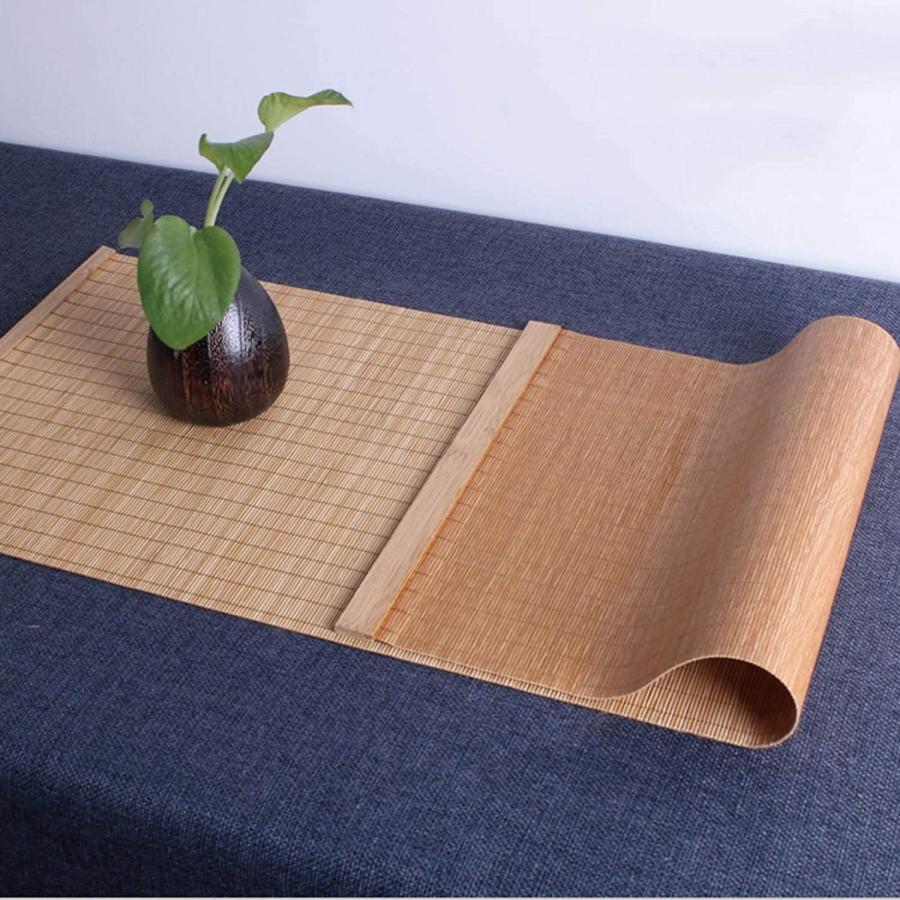 テーブルランナー 竹 和風 レトロ テーブルマット 幅 30cm 40cm 50cm