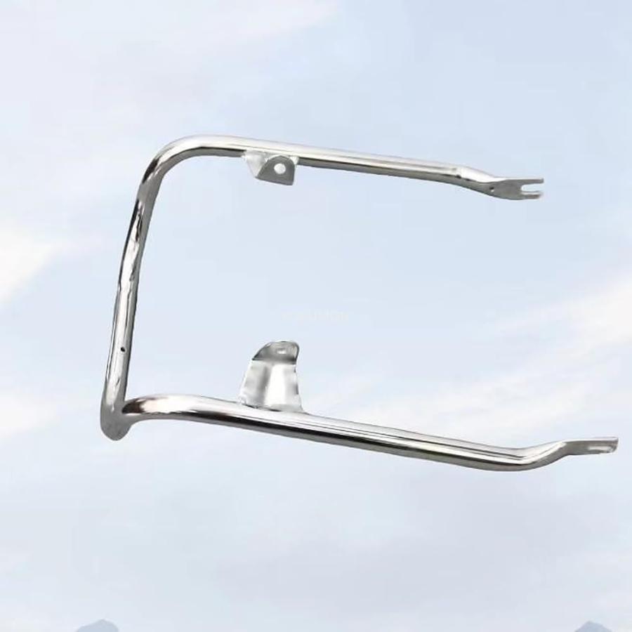 バイク用 グラブバー タンデムバー クロームメッキ タンデムバー グラブバー スチール製 クロームメッキ仕上げ : 石通