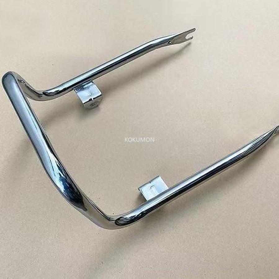 タンデムバー グラブバー スチール製 クロームメッキ仕上げ : 石通