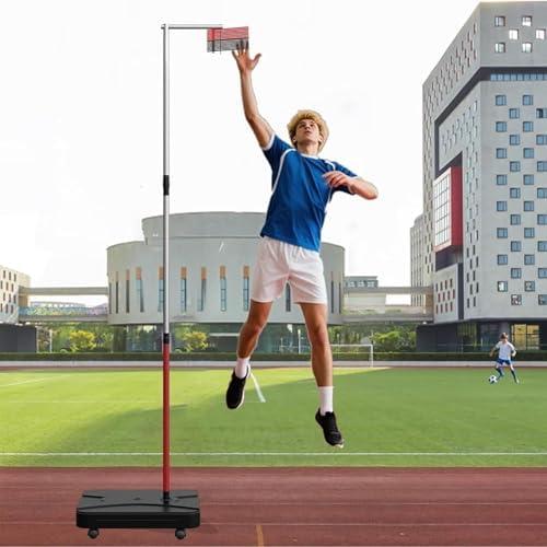 垂直跳び測定器 ジャンプ測定テストスティックポールツール 高さ調節器