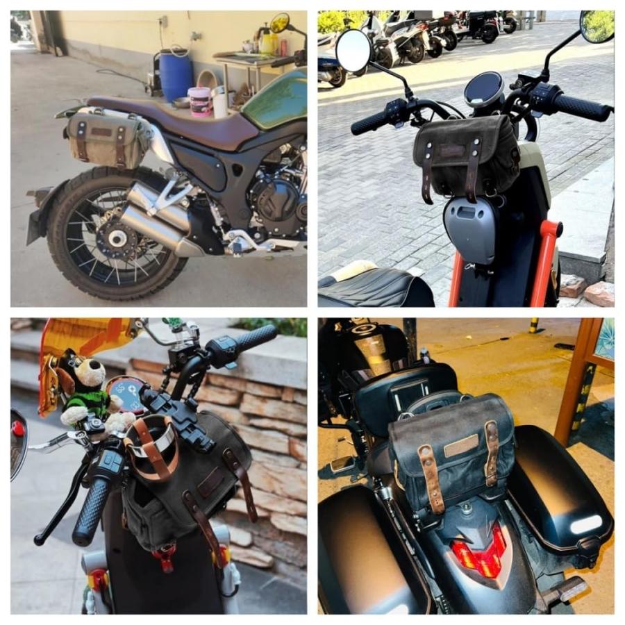 バイク サイドバッグ バイク用 サドルバッグ 通勤 小物収納 防水 単純